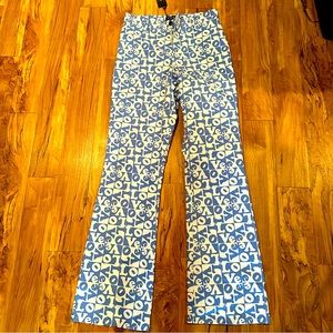Rare‎ find! Motel Zoven LOVE 🩵 trousers size Small (#341)